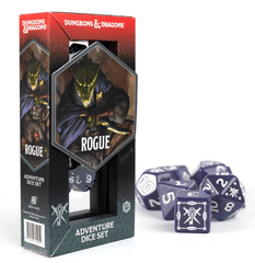 Dungeons & Dragons Adventure Dice - Rogue: Purple | Sirius Dice